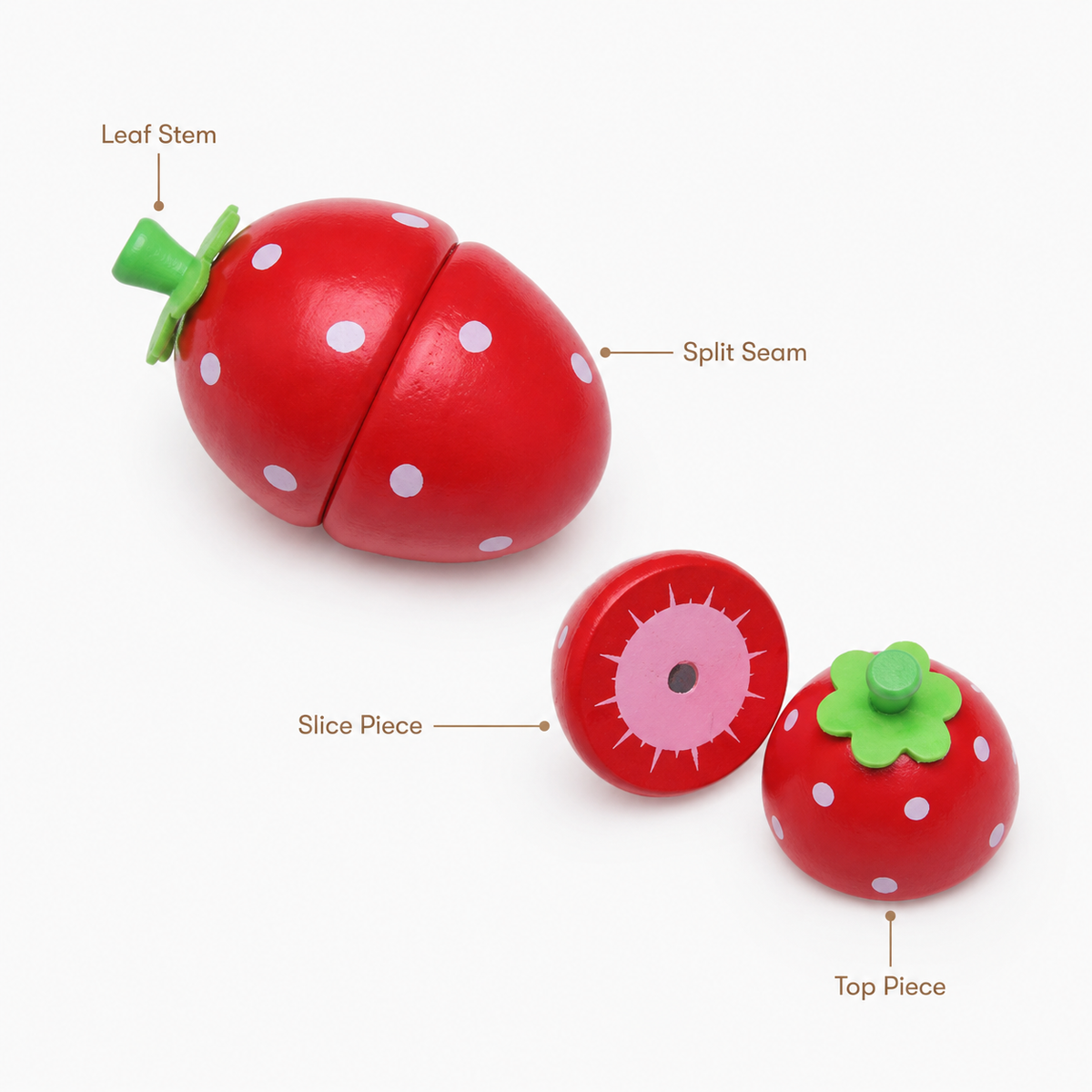 Montessori Magnetic Strawberry Toy Montessori Nation