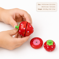 Montessori Magnetic Strawberry Toy Montessori Nation
