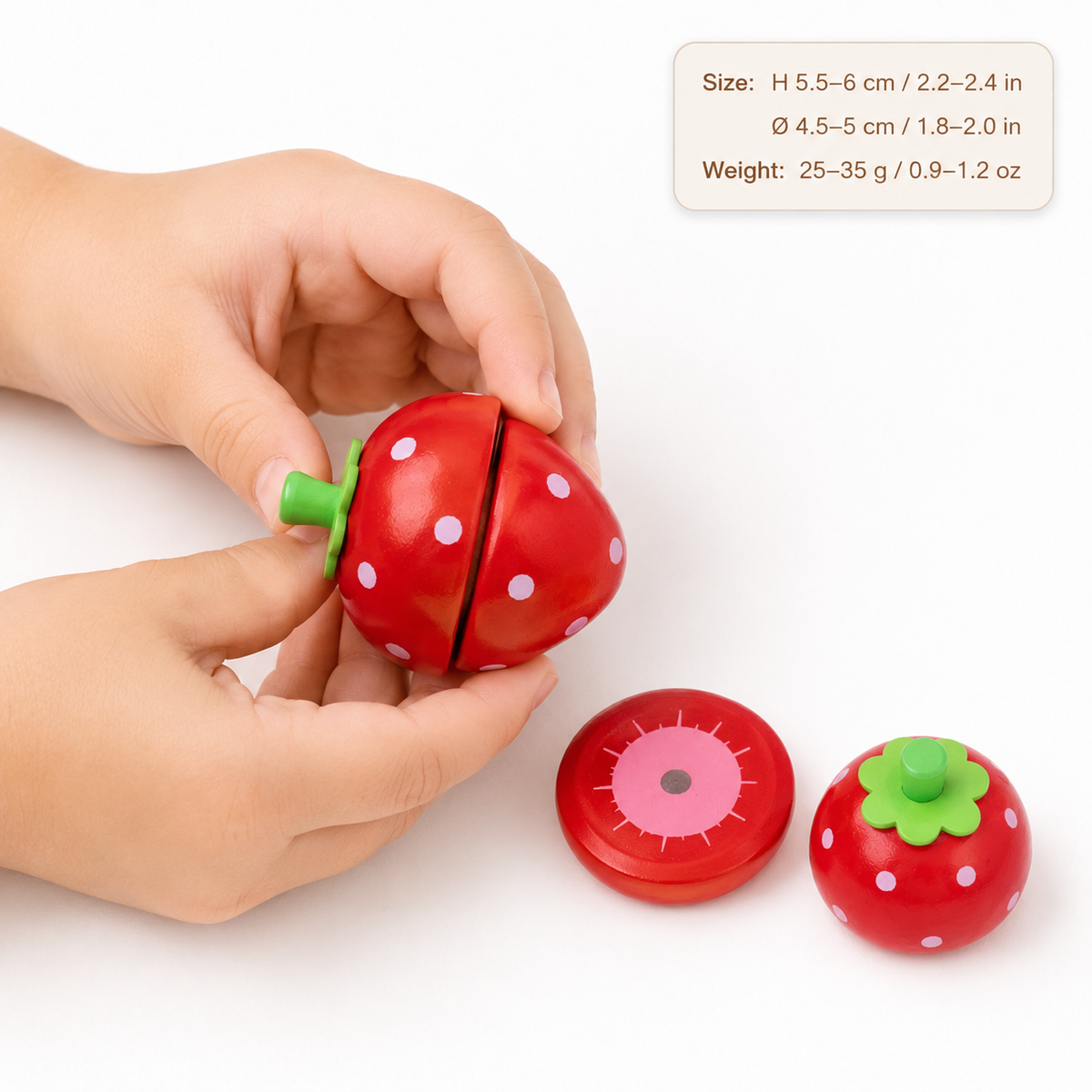 Montessori Magnetic Strawberry Toy Montessori Nation