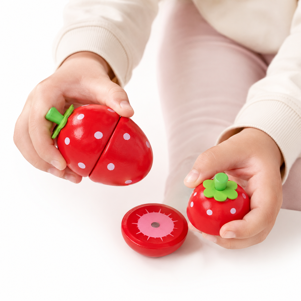 Montessori Magnetic Strawberry Toy Montessori Nation
