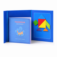 Montessori Magnetic Tangram Puzzle Book Montessori Nation