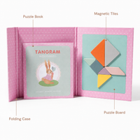 Montessori Magnetic Tangram Puzzle Book Montessori Nation