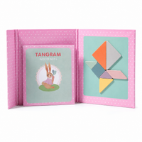 Montessori Magnetic Tangram Puzzle Book Montessori Nation