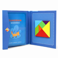 Montessori Magnetic Tangram Puzzle Book Montessori Nation
