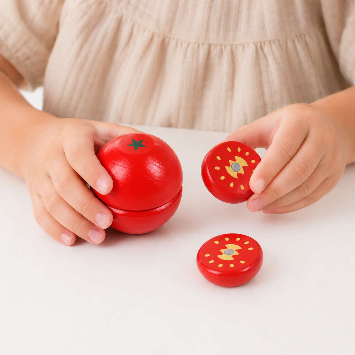 Montessori Magnetic Tomato Toy Montessori Nation