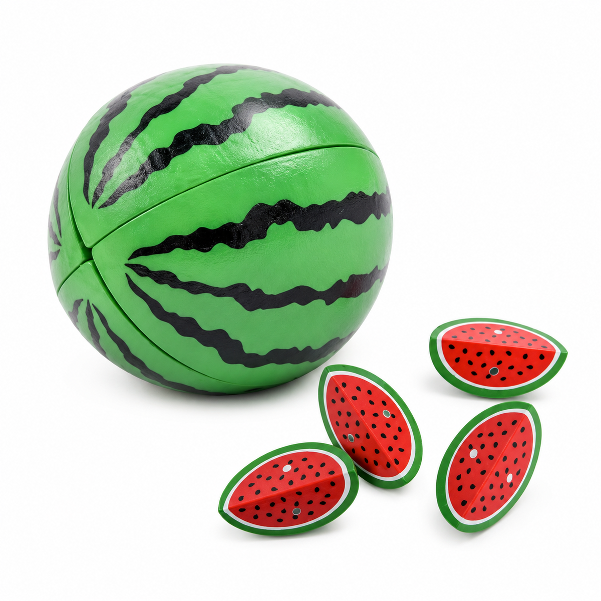 Montessori Magnetic Watermelon Toy Montessori Nation