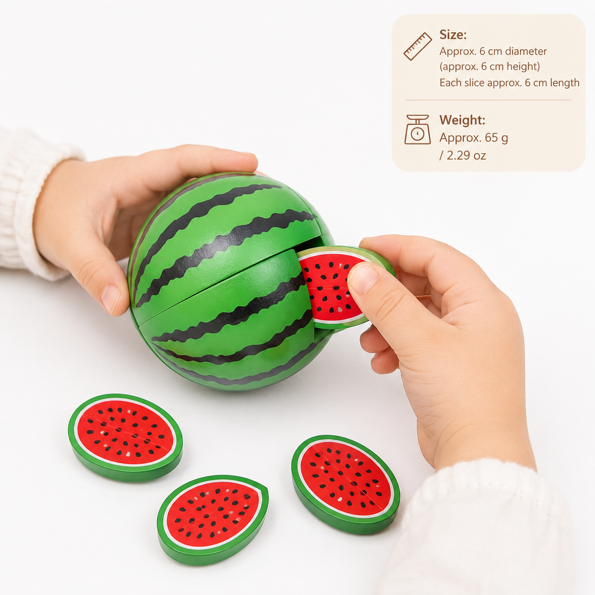 Montessori Magnetic Watermelon Toy Montessori Nation