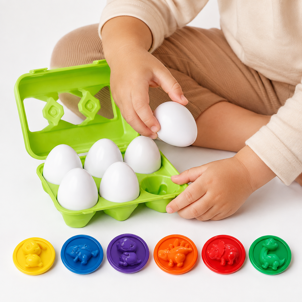 Montessori Matching Egg Puzzle Montessori Nation