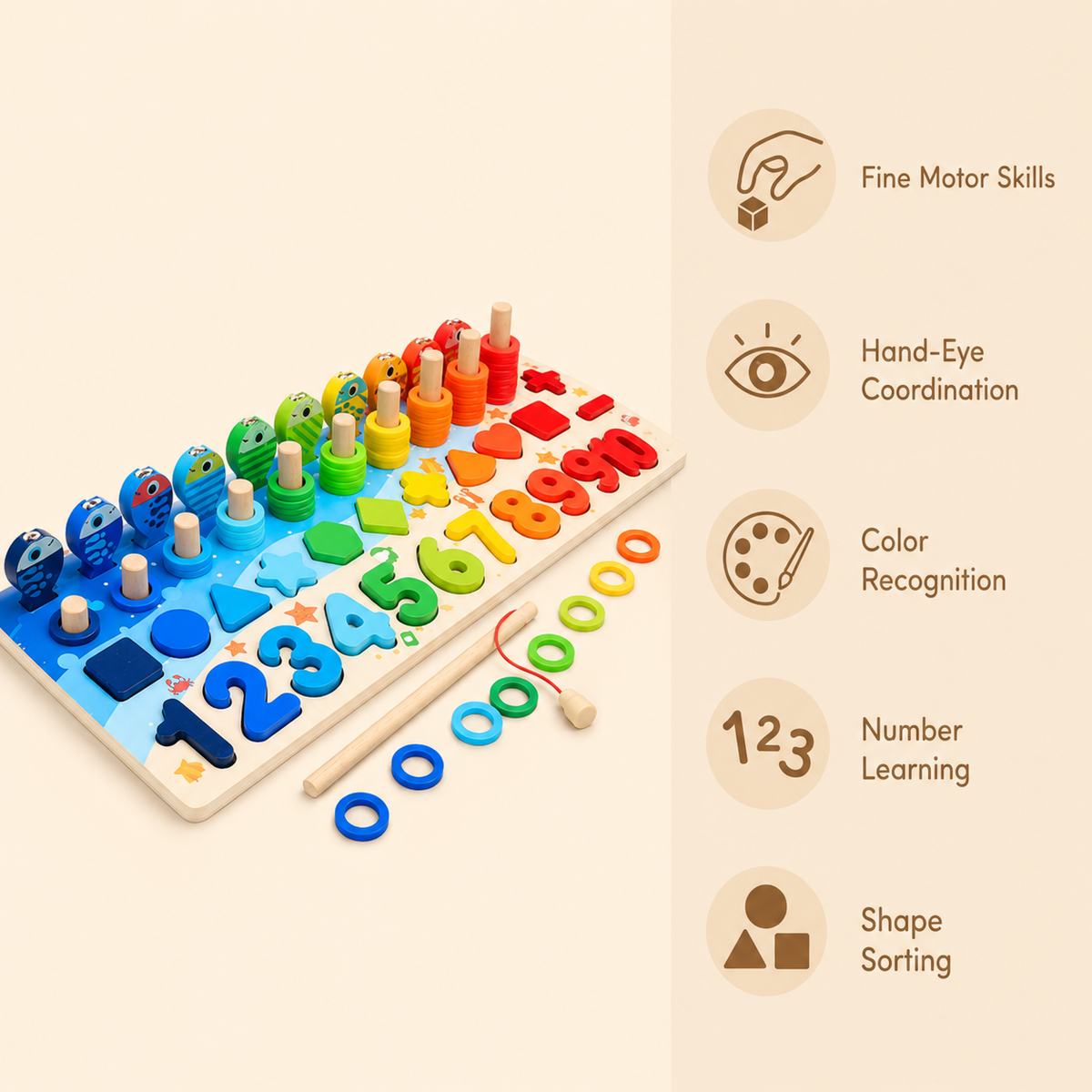 Montessori Math Fishing Board Montessori Nation
