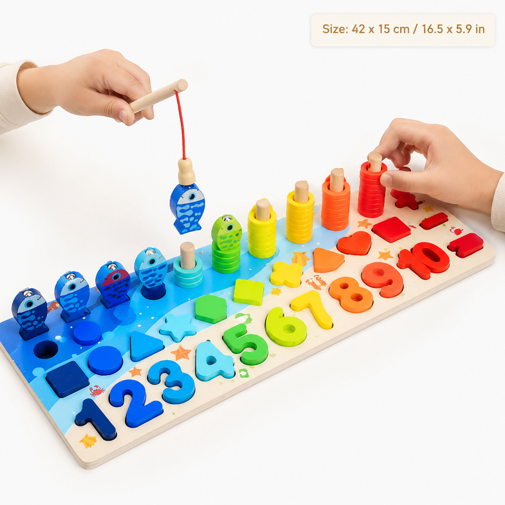 Montessori Math Fishing Board Montessori Nation