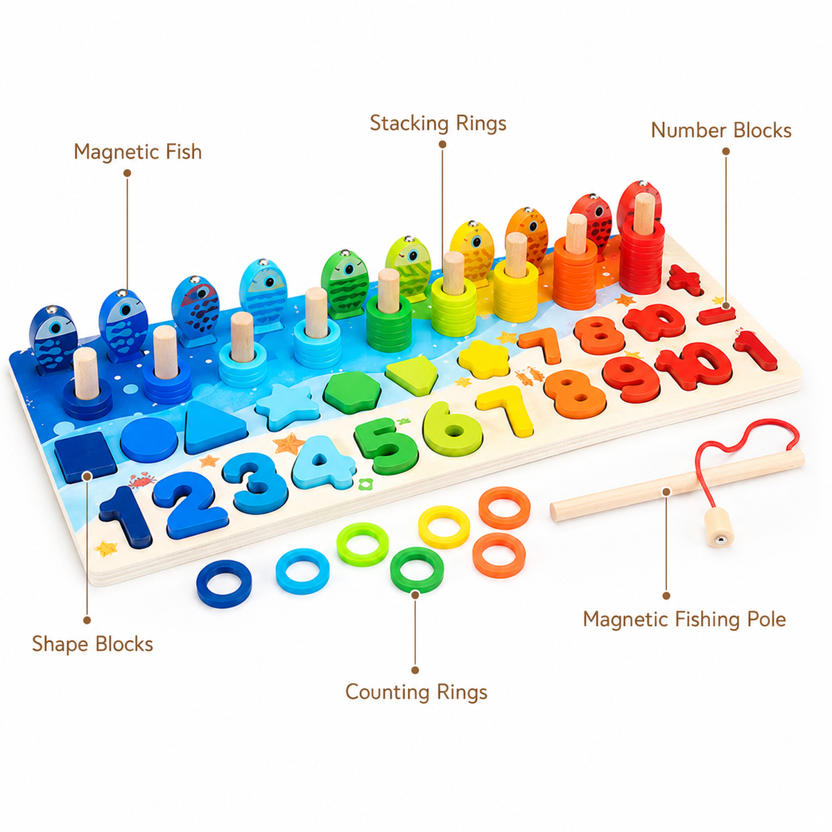 Montessori Math Fishing Board Montessori Nation