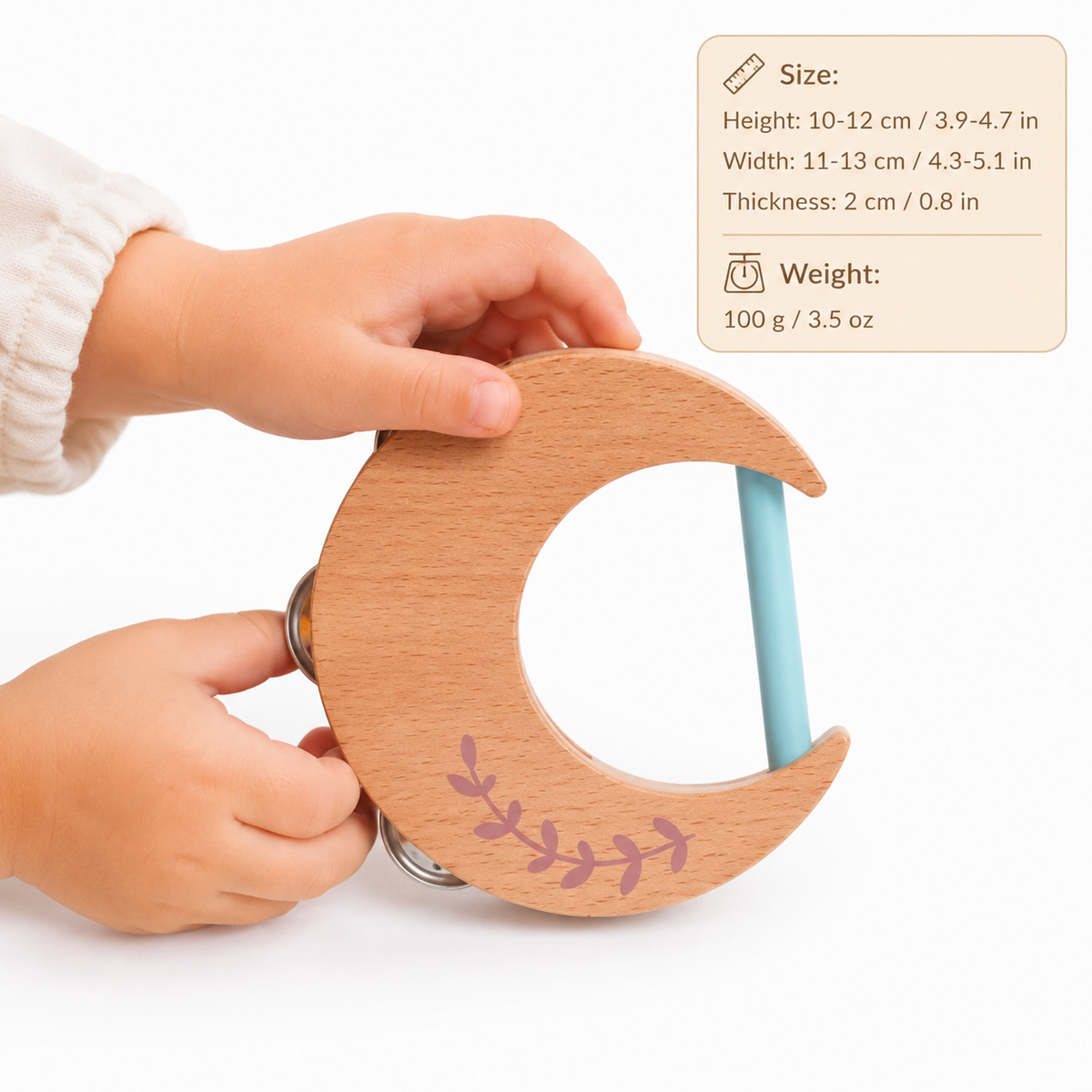 Montessori Moon Tambourine Montessori Nation