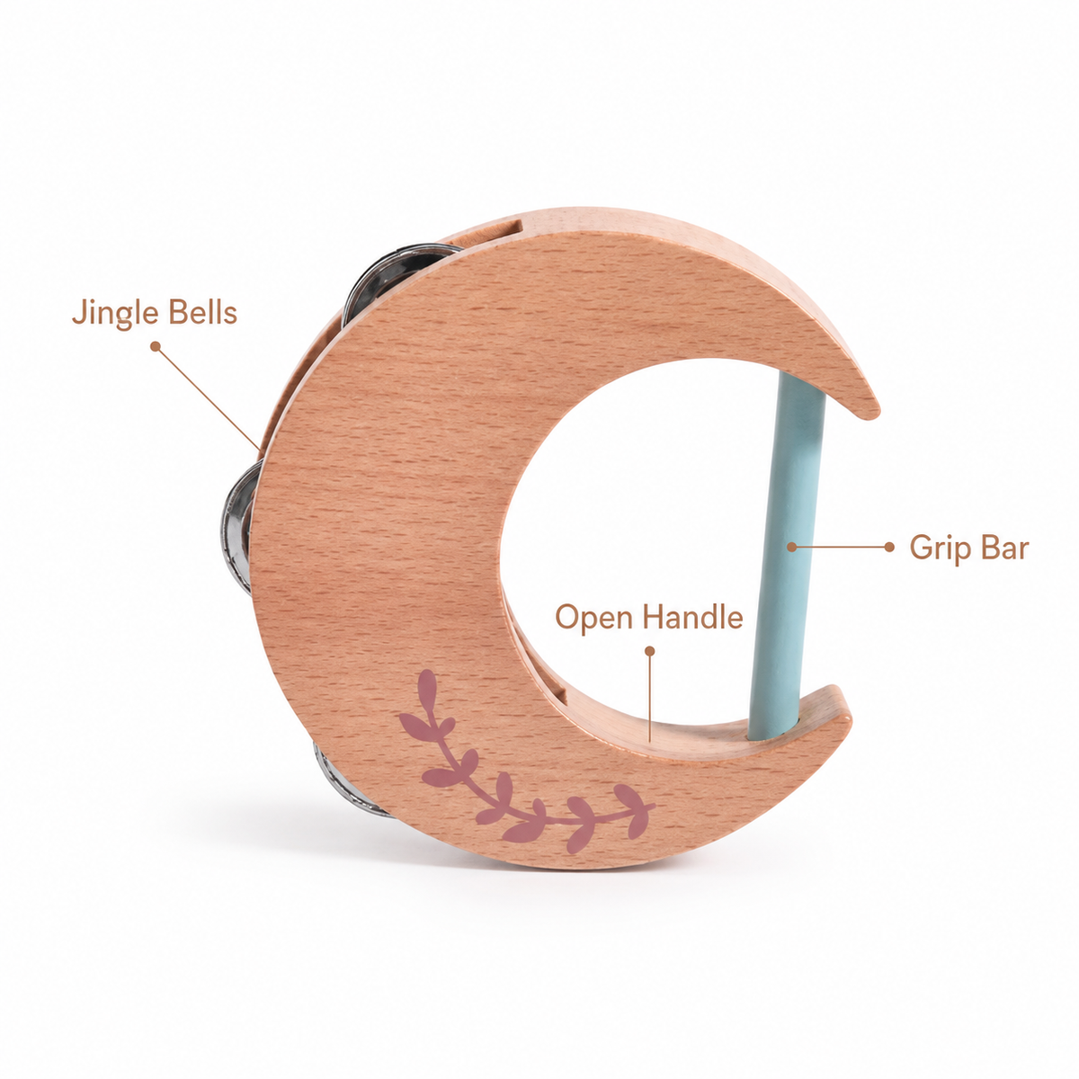 Montessori Moon Tambourine Montessori Nation