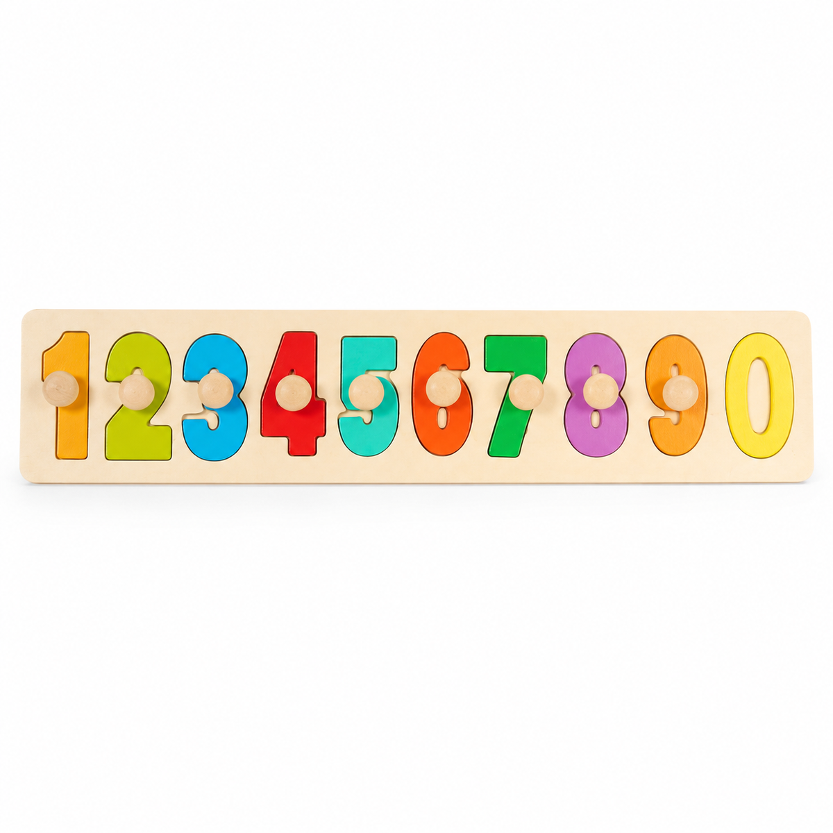 Montessori Number Puzzle Board Montessori Nation