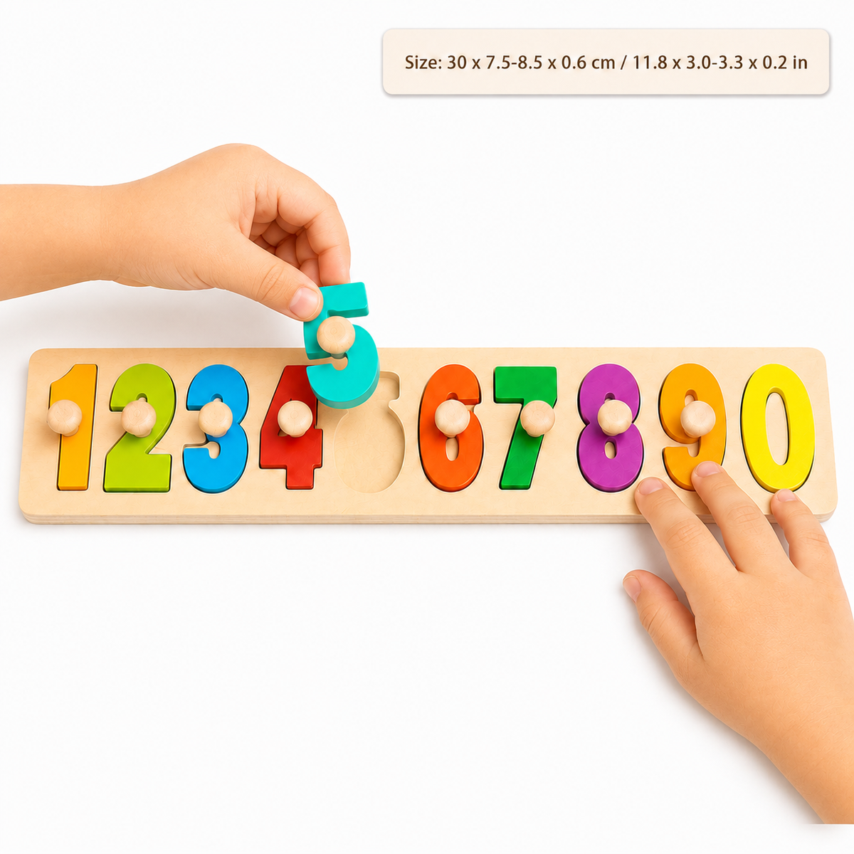 Montessori Number Puzzle Board Montessori Nation