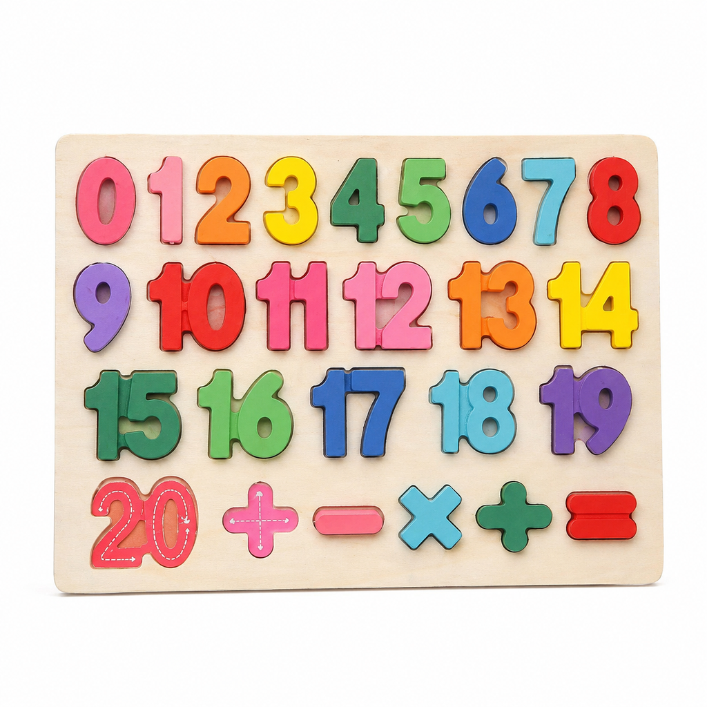 Montessori Number Puzzle Board Montessori Nation