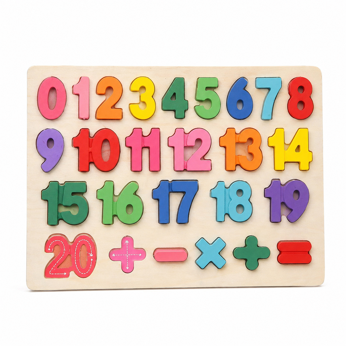 Montessori Number Puzzle Board Montessori Nation