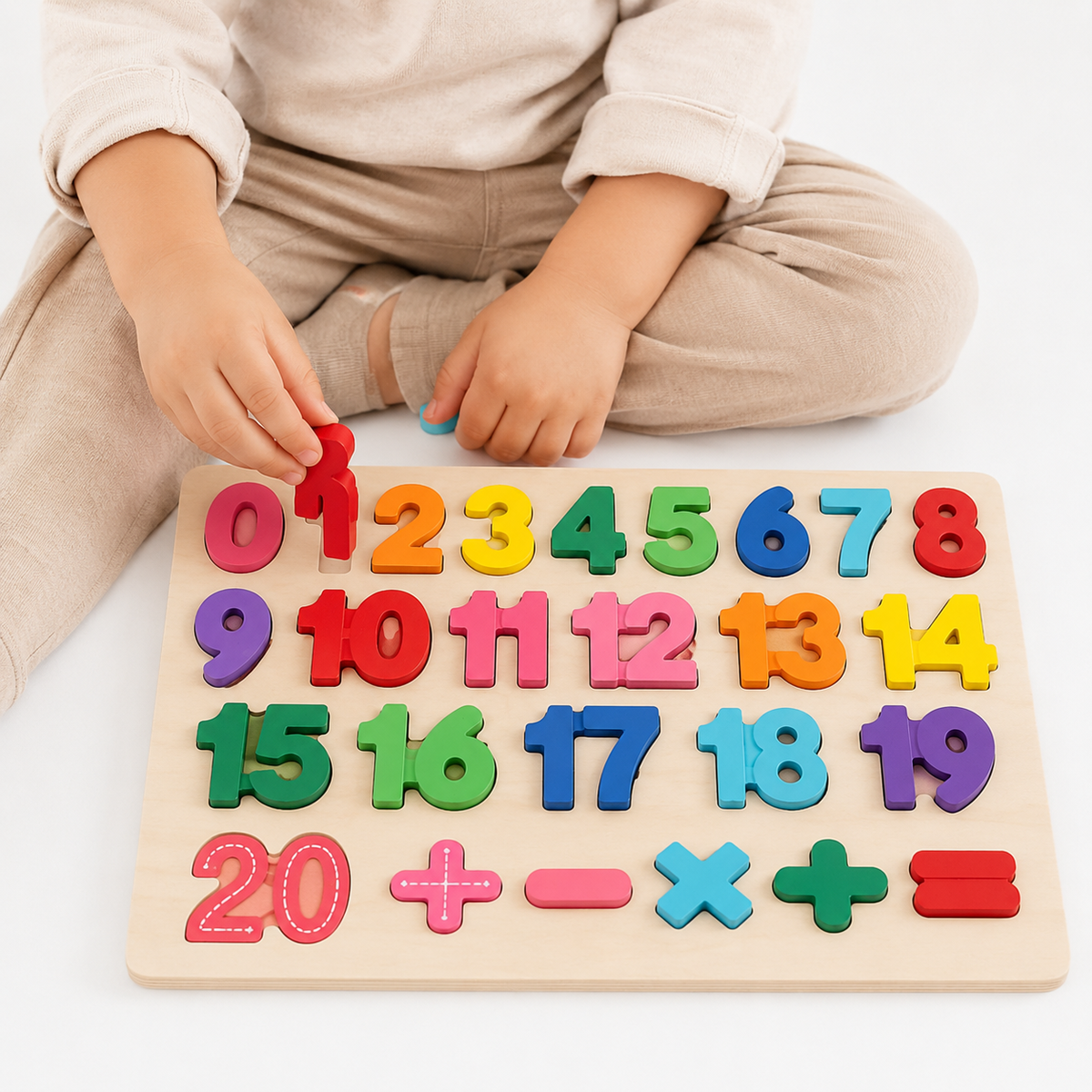 Montessori Number Puzzle Board Montessori Nation