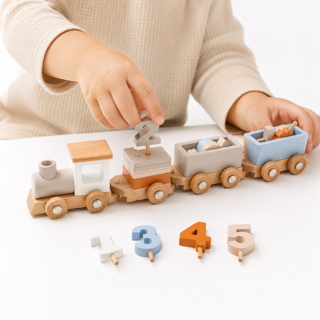 Montessori Number Train Montessori Nation