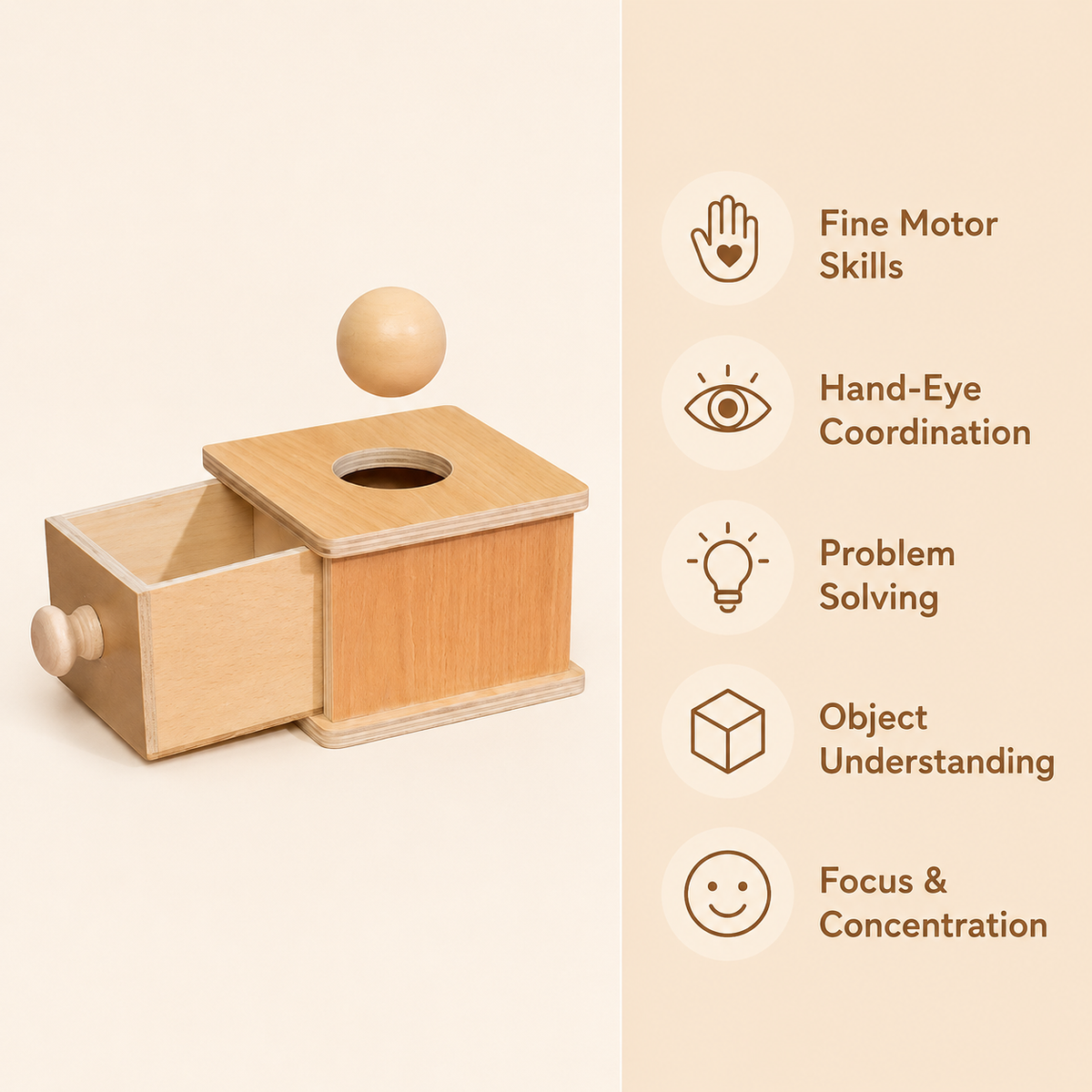 Montessori Object Permanence Box Montessori Nation