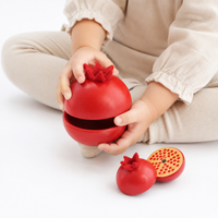 Montessori Pomegranate Cutting Toy Montessori Nation