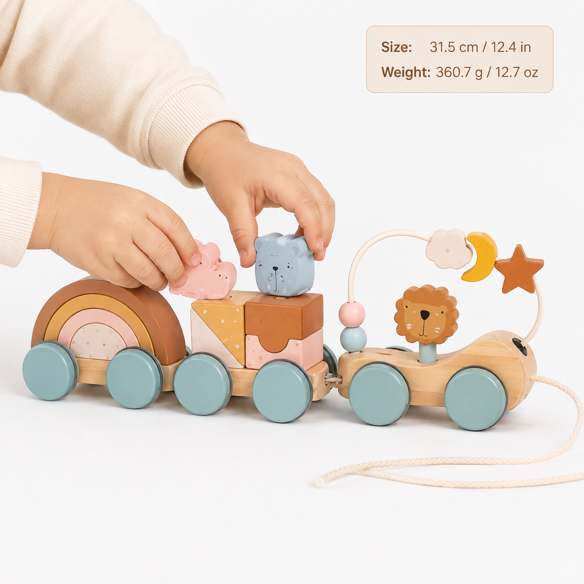 Montessori Pull Along Train Montessori Nation