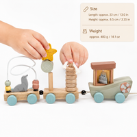 Montessori Pull-Along Train Set Montessori Nation