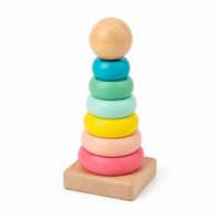 Montessori Rainbow Ring Stacker Montessori Nation