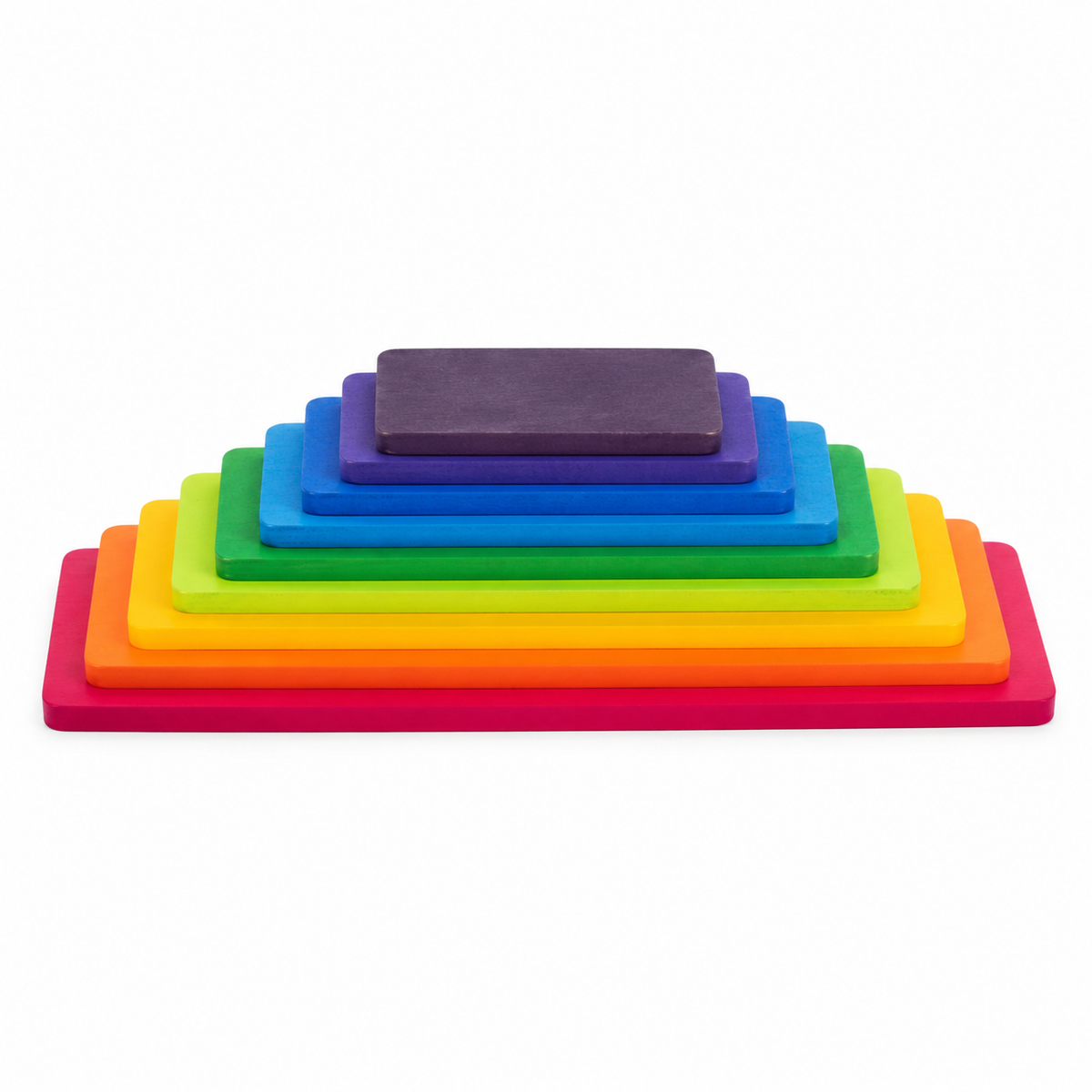 Montessori Rainbow Stacking Blocks Montessori Nation
