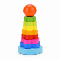 Montessori Rainbow Stacking Toy Montessori Nation