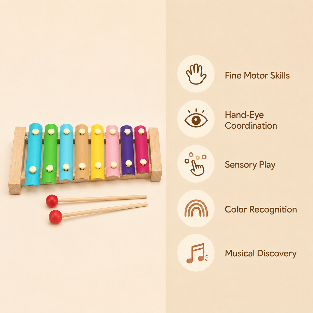 Montessori Rainbow Xylophone Montessori Nation