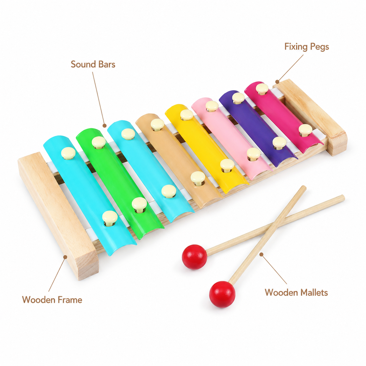 Montessori Rainbow Xylophone Montessori Nation