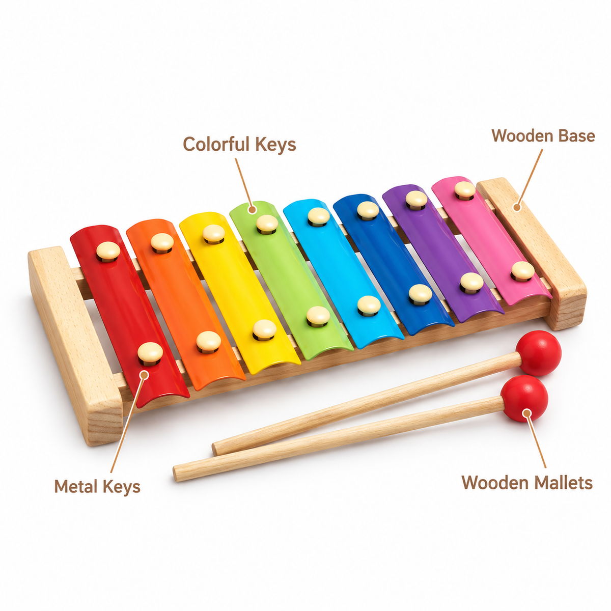 Montessori Rainbow Xylophone Montessori Nation
