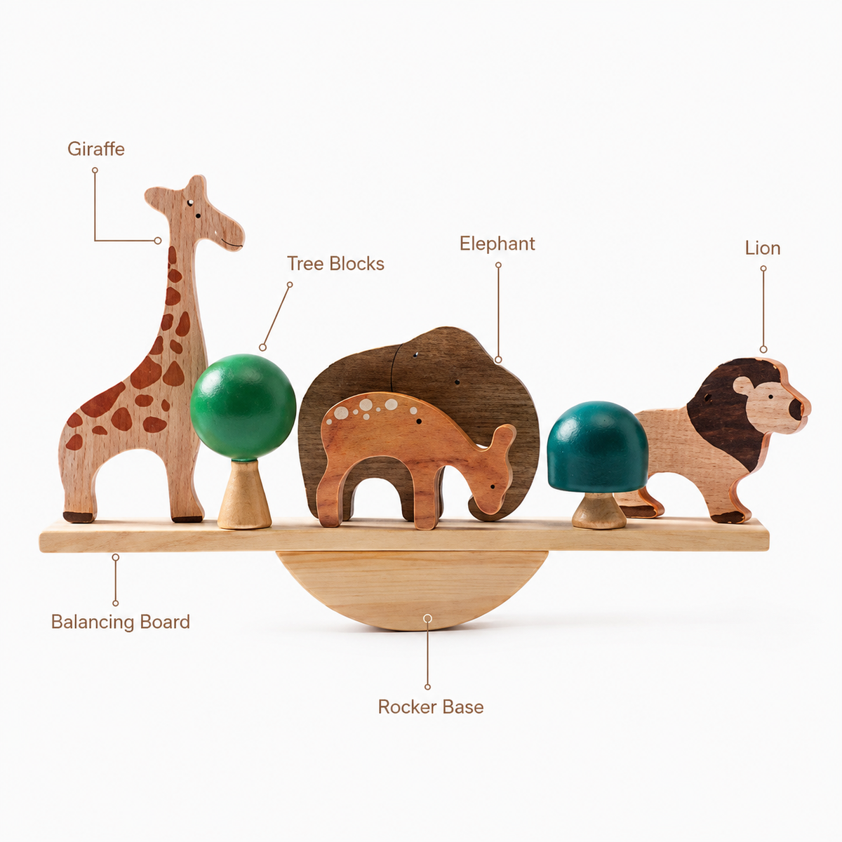Montessori Safari Balance Toy Montessori Nation