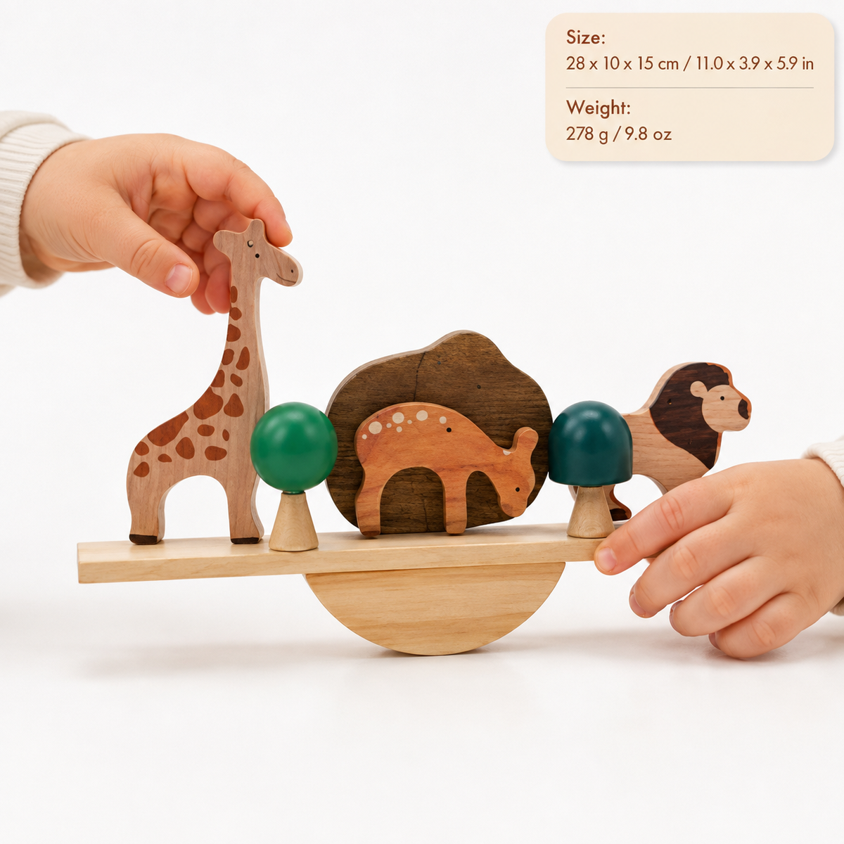 Montessori Safari Balance Toy Montessori Nation
