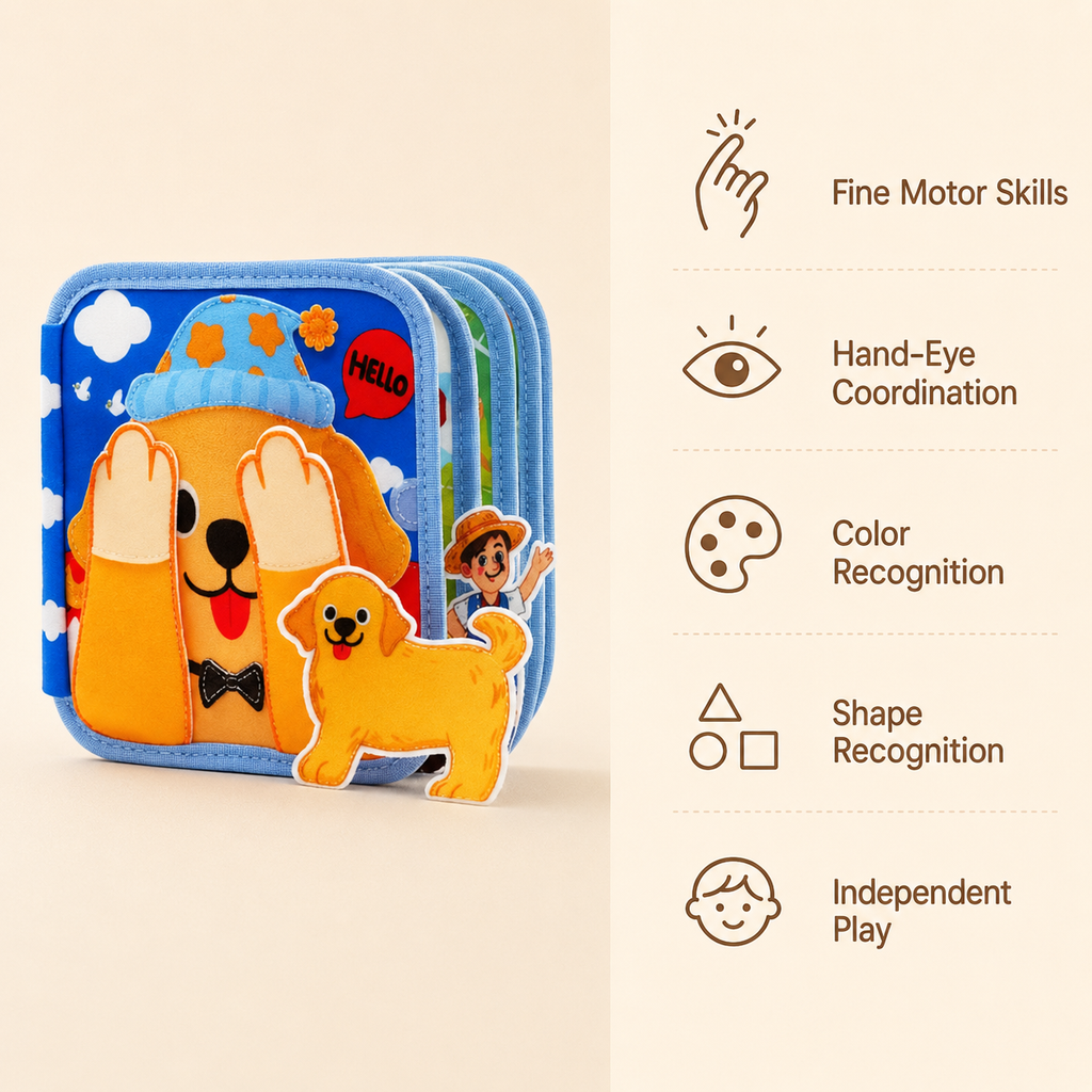 Montessori Sensory Busy Book Montessori Nation