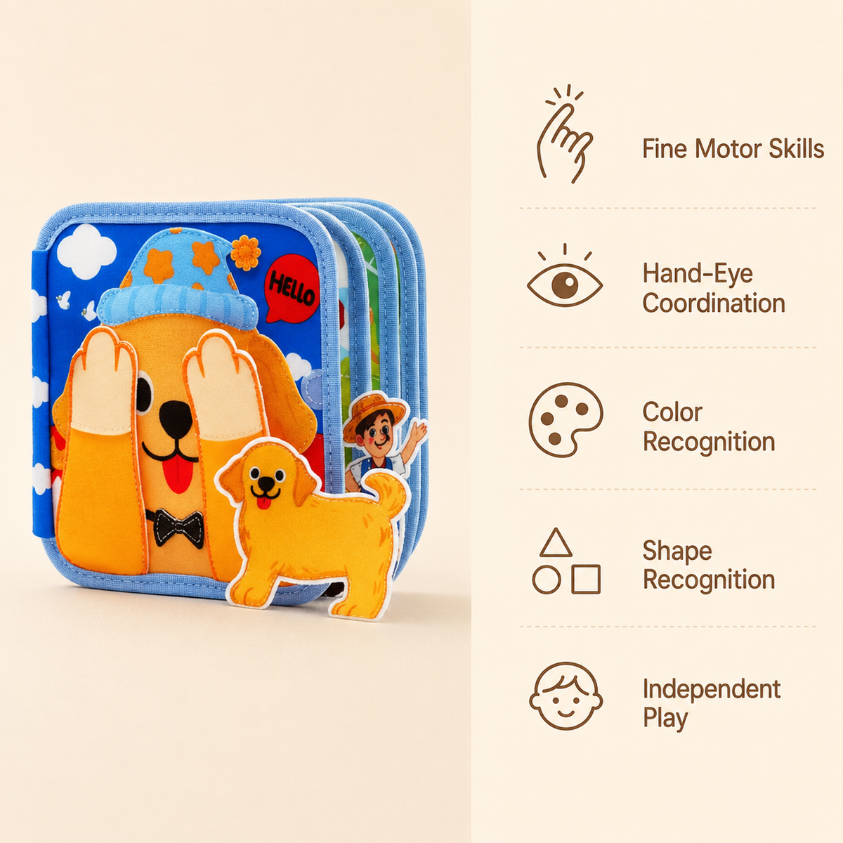 Montessori Sensory Busy Book Montessori Nation