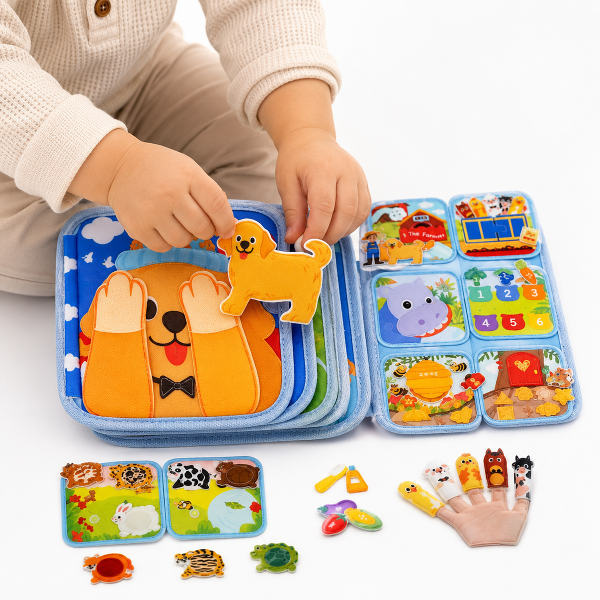 Montessori Sensory Busy Book Montessori Nation