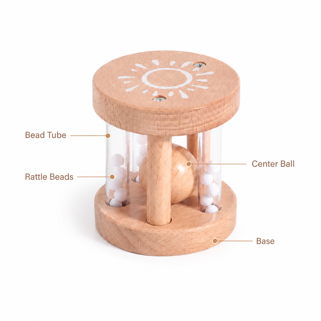 Montessori Sensory Rattle Montessori Nation