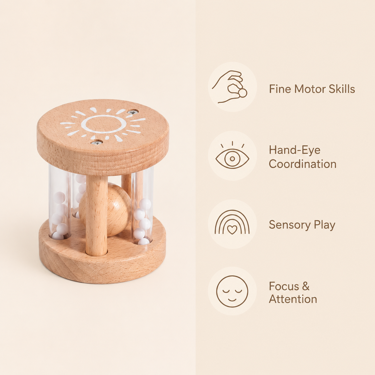 Montessori Sensory Rattle Montessori Nation