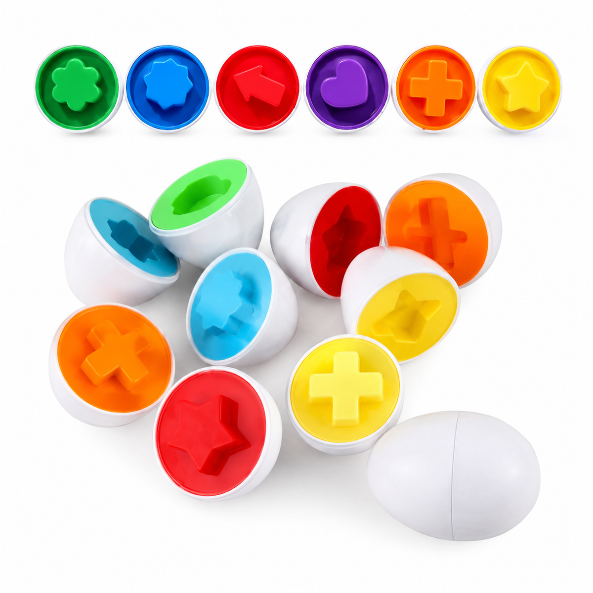 Montessori Shape Matching Eggs Montessori Nation