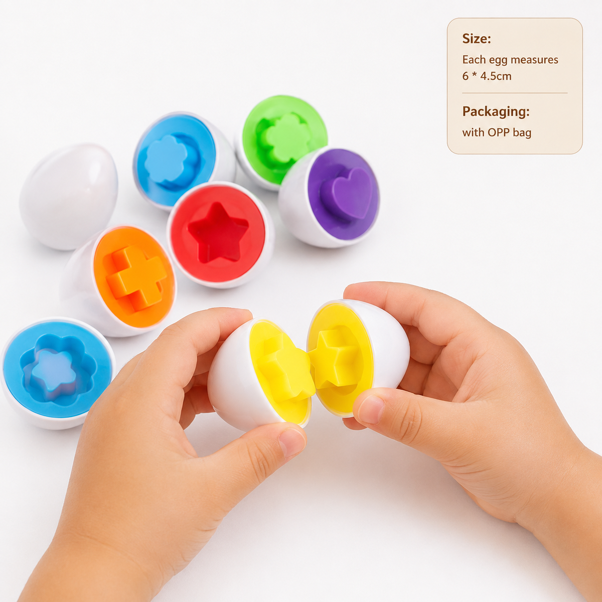 Montessori Shape Matching Eggs Montessori Nation