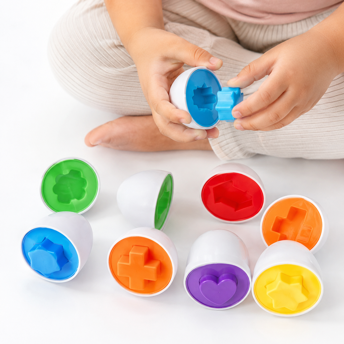 Montessori Shape Matching Eggs Montessori Nation