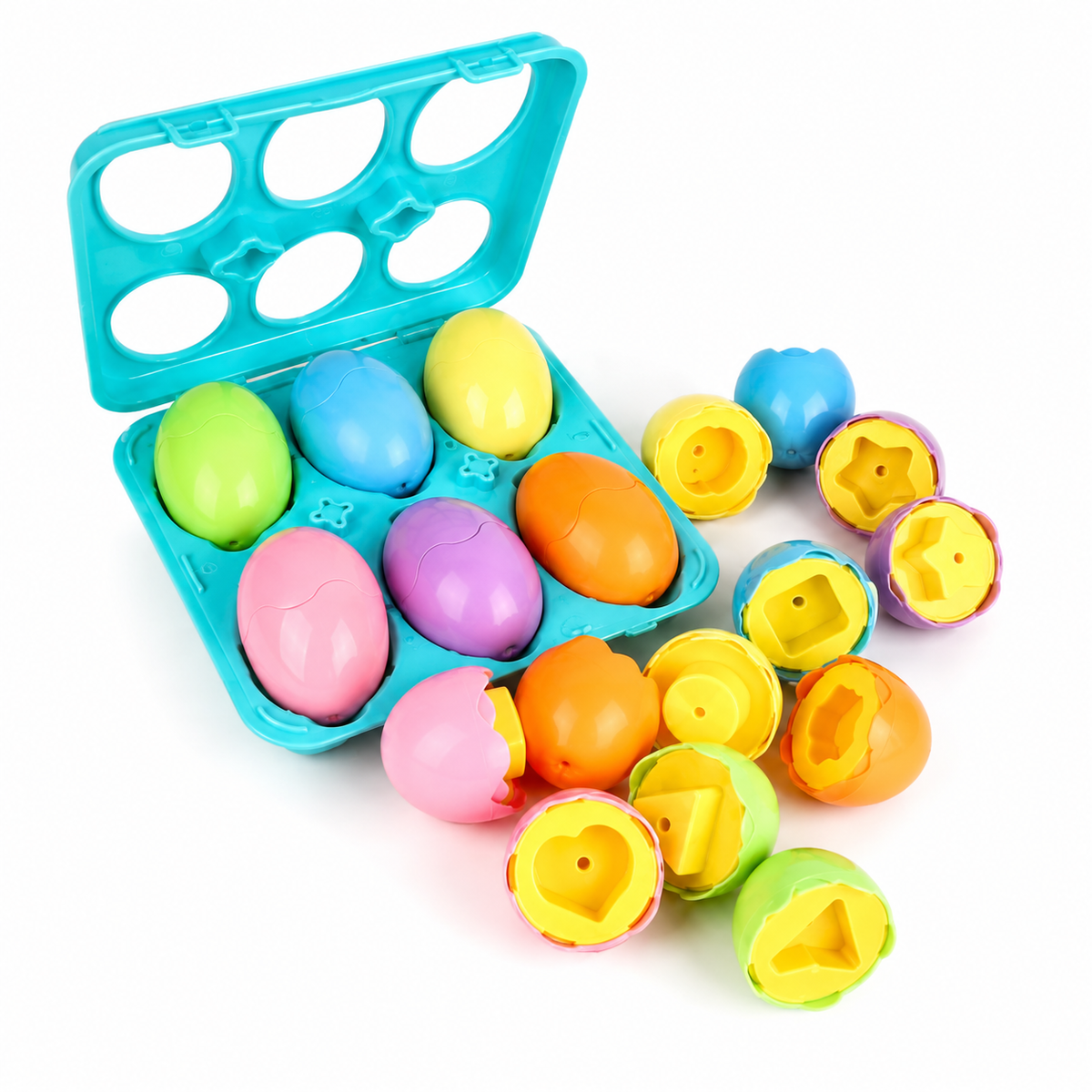 Montessori Shape Matching Eggs Montessori Nation
