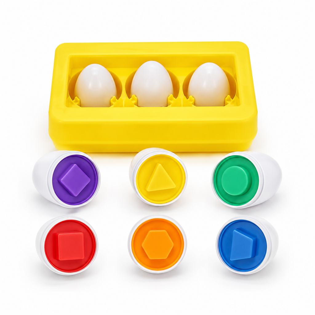 Montessori Shape Matching Eggs Montessori Nation