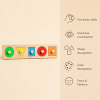 Montessori Shape Matching Puzzle Montessori Nation