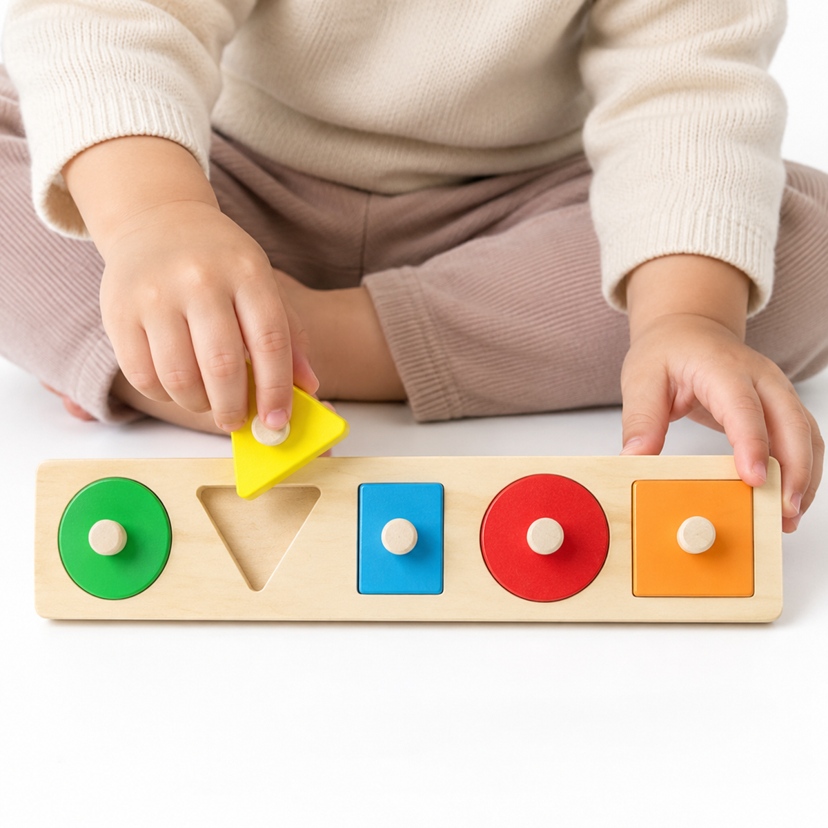 Montessori Shape Matching Puzzle Montessori Nation