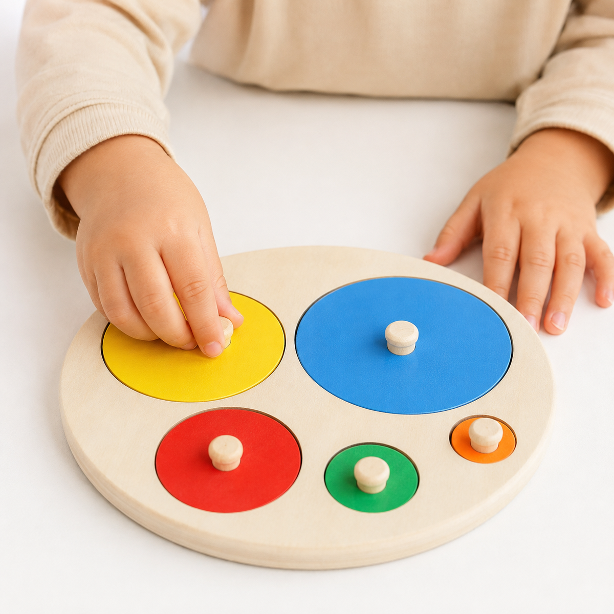 Montessori Shape Matching Puzzle Montessori Nation