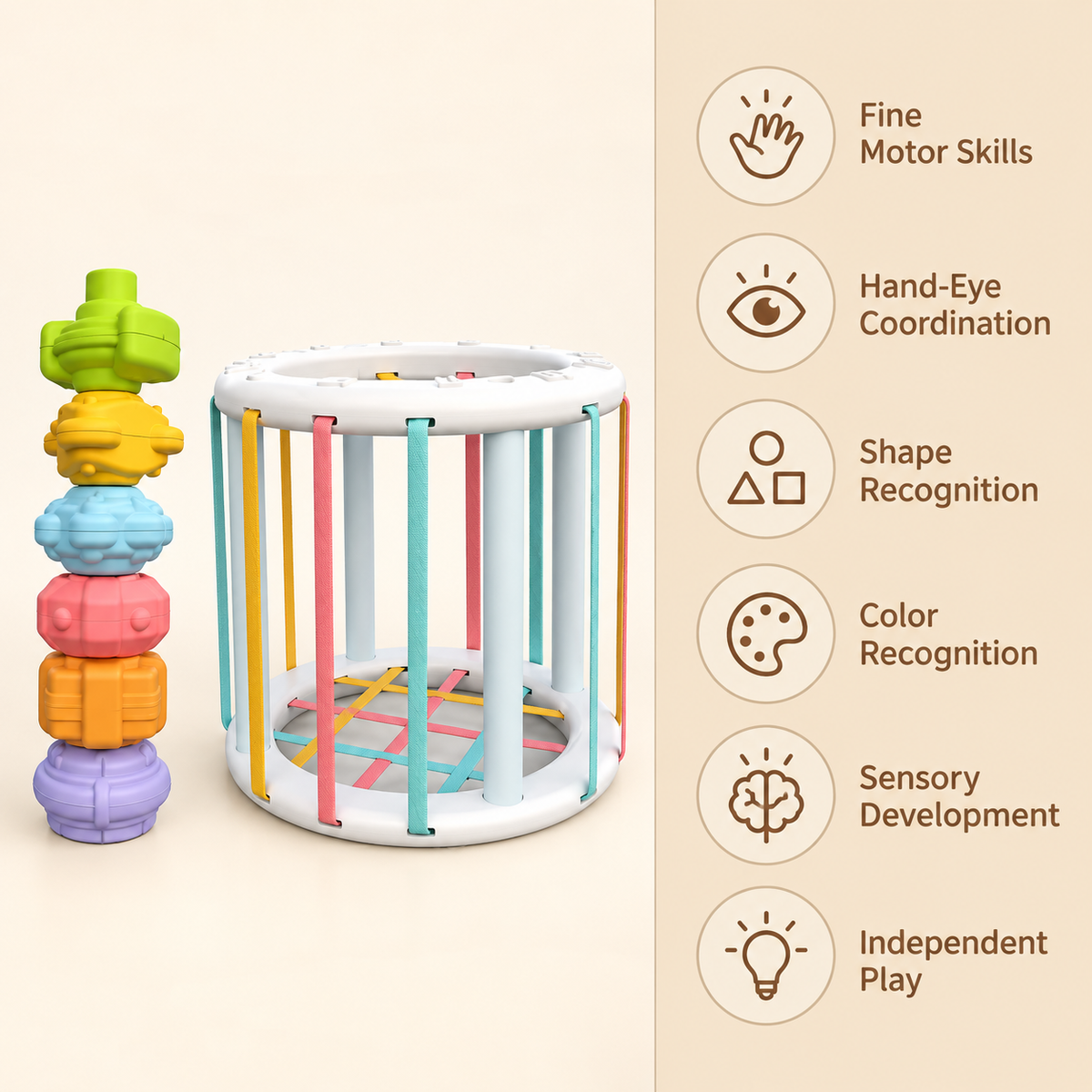 Montessori Shape Sorter Basket Montessori Nation