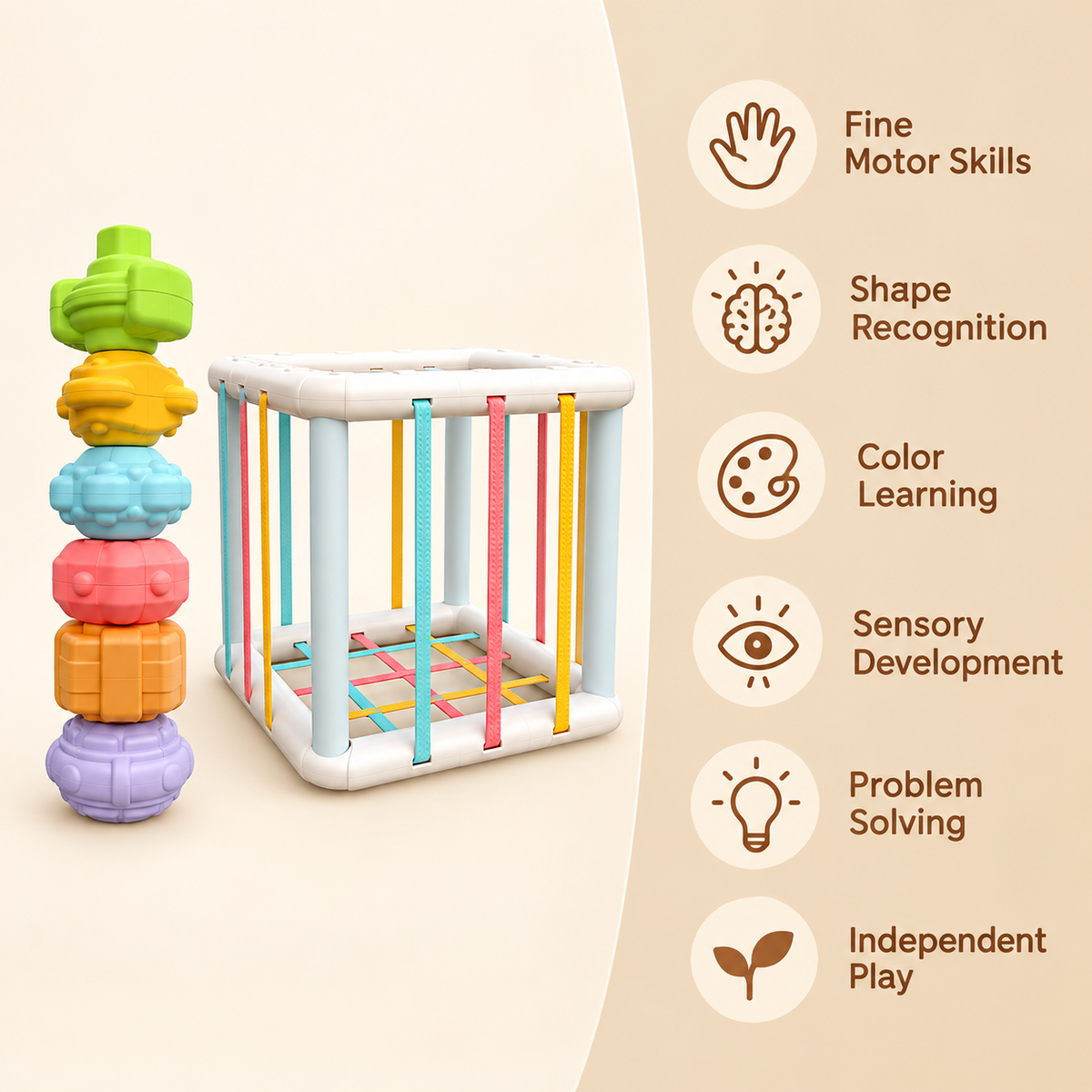 Montessori Shape Sorter Cube Montessori Nation